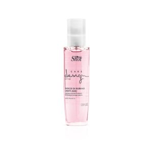 CRISTAL RUBÍ ANTIEDAD REGENERANTE Y REESTRUCTURANTE: elimina el encrespamiento y las puntas abiertas, da brillo y suaviza el cabello. MODO DE USO: aplicar sobre largura y puntas y proceder al peinado. Envase: Frasco 100 ml.
