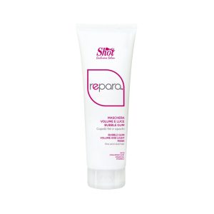 Shot Hair España - REPARA BUBBLE GUM 250 ml - Dale a tu cabello un toque divertido y creativo con Repara Bubble Gum de Shot Hair. Esta cera de fijación [describir el tipo de fijación: fuerte, flexible, etc.] te permite crear peinados únicos con una fragancia irresistible. Además, su fórmula [mencionar si tiene ingredientes que cuidan el cabello] protege y acondiciona el cabello mientras lo estilizas.