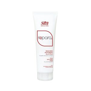 Shot Hair España - REPARA COLA RIZADO 250 gr - Repara Cola de Shot Hair es la solución. Su fórmula innovadora con [mencionar ingredientes clave como keratina, colágeno, aminoácidos, etc.] actúa directamente en la fibra capilar, reconstruyendo las zonas dañadas, fortaleciendo el cabello desde el interior y devolviéndole su brillo y vitalidad. Ideal para cabellos procesados químicamente o debilitados por el uso constante de herramientas de calor.