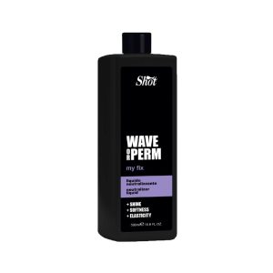 Shot Hair España - Wave Or Perm MY FIX 500 ml Líquido fijador específico para permanente; fija la nueva forma, hidratando y manteniendo el cabello brillante.