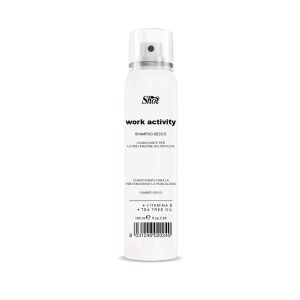 Shot Hair España - Work Activity - CHAMPÚ SECO 100 ml Descubre la gama Work Activity de Shot Hair para un styling perfecto. Desde geles y pomadas hasta lacas de fijación extrema. ¡Descarga la ficha técnica!