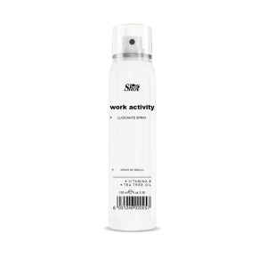 Shot Hair España - Work Activity - SPRAY BRILLO 100 ml Descubre la gama Work Activity de Shot Hair para un styling perfecto. Desde geles y pomadas hasta lacas de fijación extrema. ¡Descarga la ficha técnica!