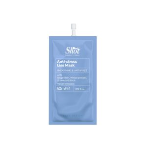 Mascarilla suavizante anti-frizz sin aclarado, nutre, hidrata y suaviza incluso el cabello muy seco o dañado. Modo de uso: Distribuir sobre el cabello peinando y secar SIN ACLARAR.
