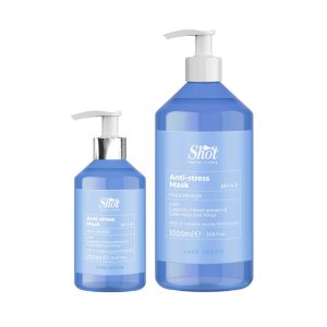 Mascarilla desenredante, anti-frizz y laminadora, aumenta la elasticidad, peinabilidad y resistencia a la rotura. Modo de uso: Aplicar sobre el cabello húmedo, peinar, aclarar después de 3 minutos.
