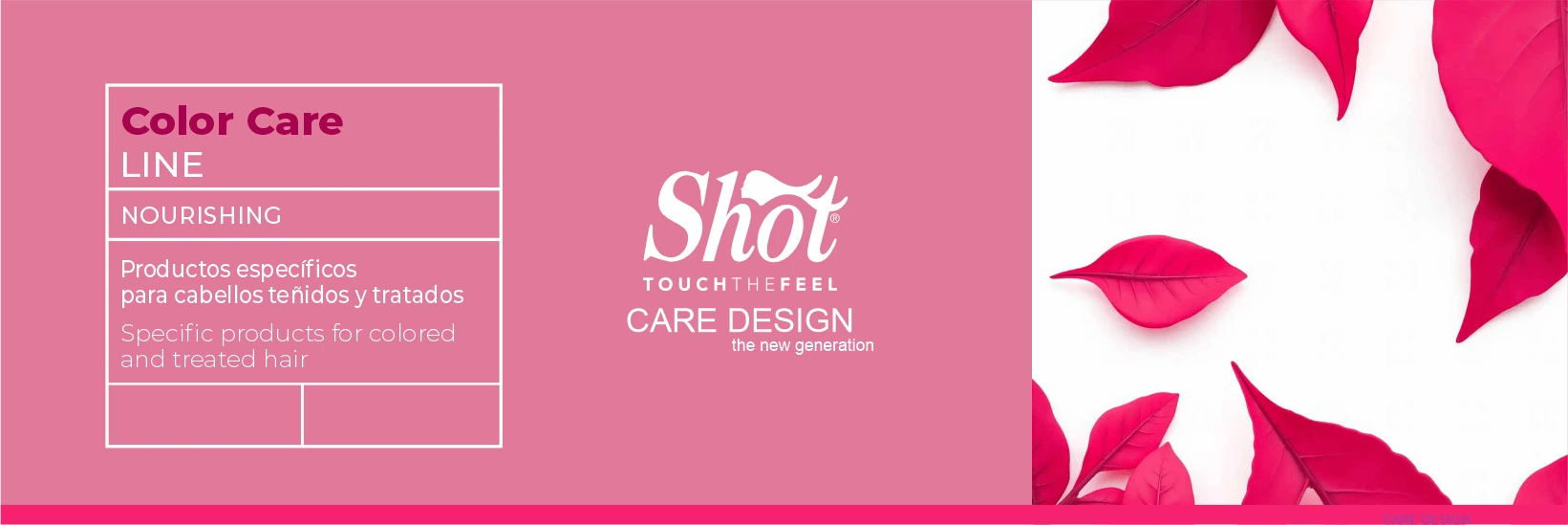 Care Design_Color care Productos específicos<br />
para cabellos teñidos y tratados