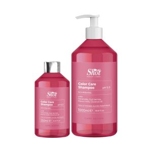 Champú capaz de aumentar la duración del color y el brillo, nutriendo e hidratando el cabello. Modo de uso: Aplicar sobre el cabello húmedo, masajear después de 2 minutos y aclarar.
