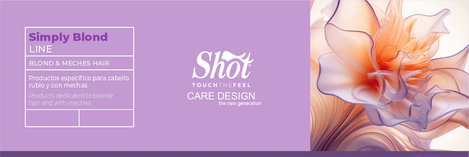 Care Design_Simply blond Productos específico para cabello<br />
rubio y con mechas